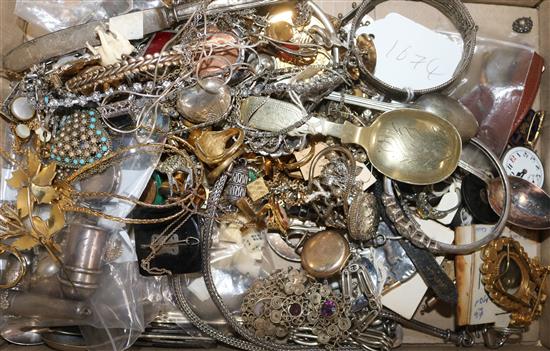 Mixed silver, costume and other jewellery